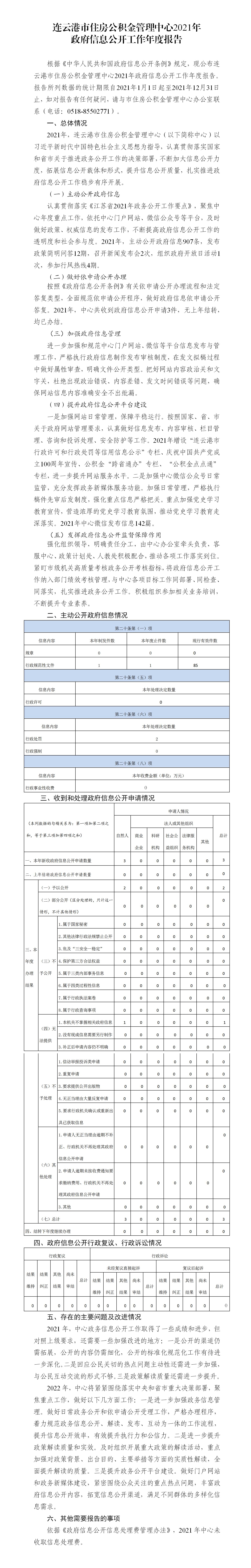 连云港市住房公积金管理中心2021年传奇娱乐手机版
工作年度报告（市公积金中心）_01.jpg