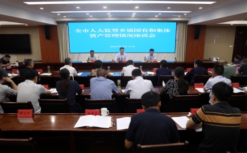 全市人大监督乡镇国有和集体资产管理情况座谈会召开